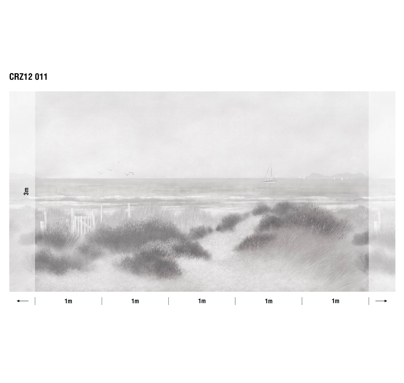 Панно Luna Круиз Утро на пляже CRZ12 011 3×5 Панно Luna Круиз Утро на пляже CRZ12 011 3×5